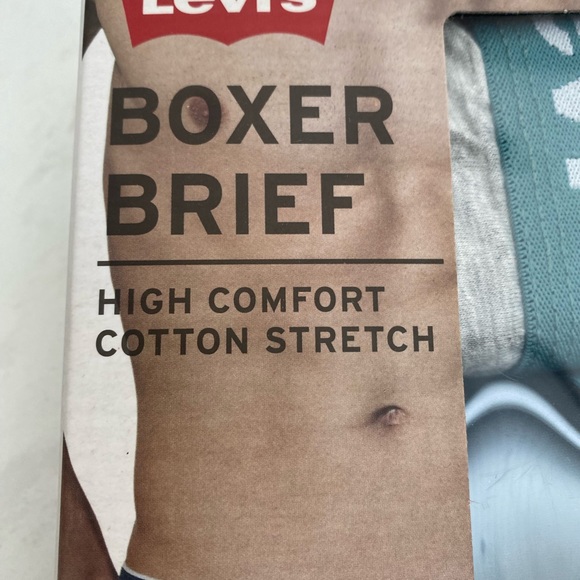 NIB Levi’s 3 pack men’s boxer/briefs - Picture 2 of 5
